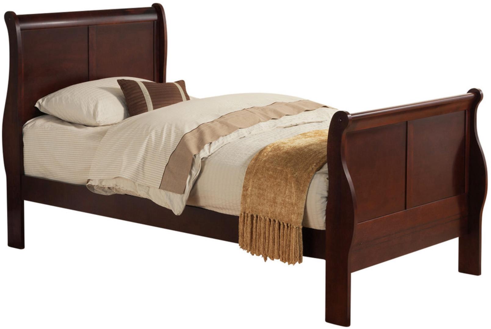 Acme Louis Philippe lll Full Panel Bed in Cherry 19528F by Dining Rooms  Outlet by Dining Rooms Outlet